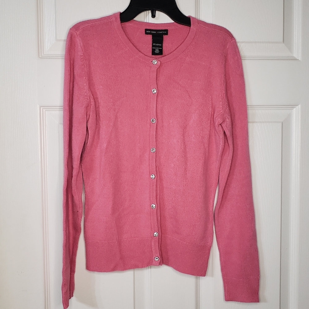New York and Company pink Cardigan